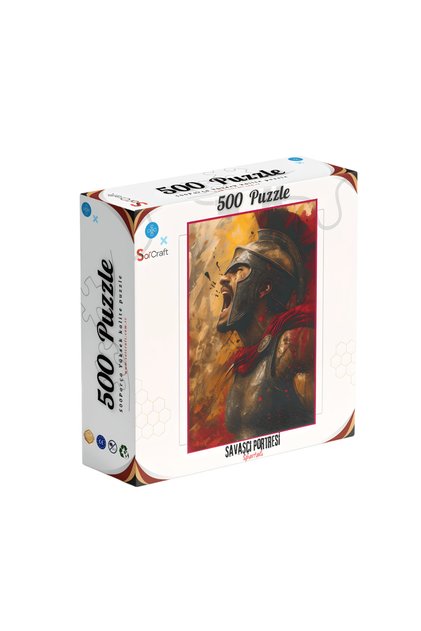 500 Piece Puzzle Warrior Spartan