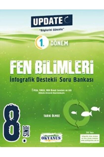 Okyanus Yayınları 8. Sınıf Update 1. Dönem Infografik Destekli Fen