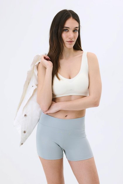 Active Women's High Waist Shorts Gray