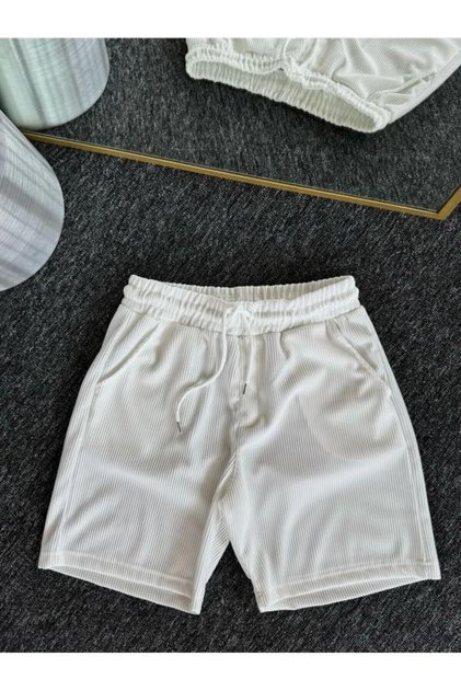 Men's Patched Ottoman Shorts