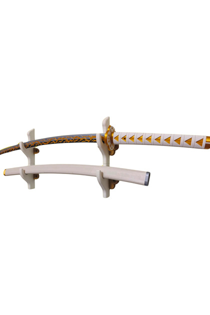 GRAT3D Zenitsu Katana 115 cm | Demon Slayer | Sabit Model | Kın