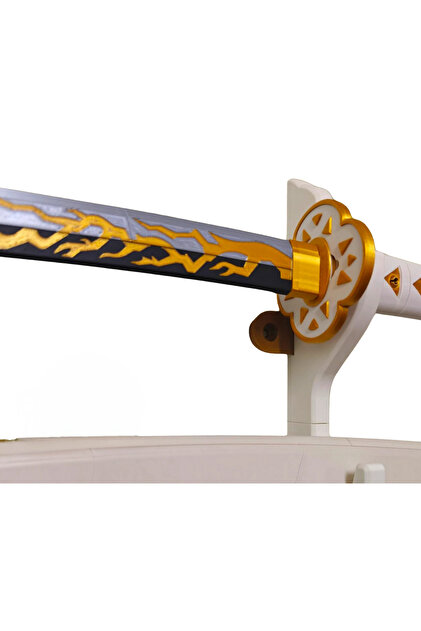 GRAT3D Zenitsu Katana 115 cm | Demon Slayer | Sabit Model | Kın