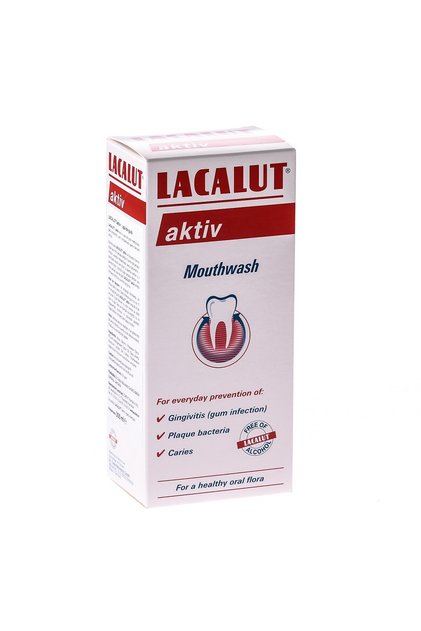 Lacalut Aktiv στοματικό διάλυμα κατά της πλάκας, 300 ml