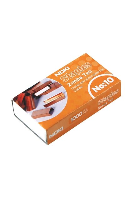 6454 Staple No:10 Copper Single Box