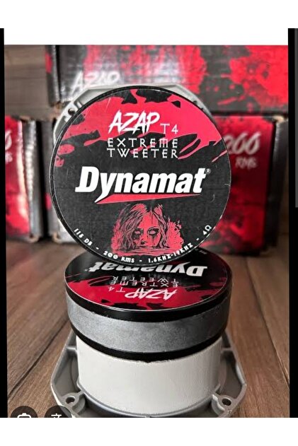 Dynamat AzapT4 13 Cm 200 Rms TWEETER Profesyonel - Fiyatı, Yorumları