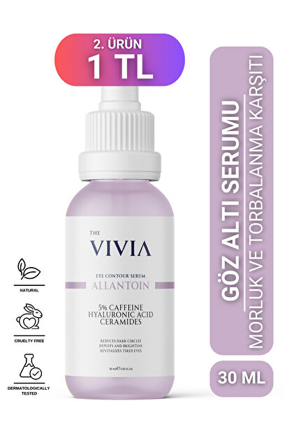 The Vivia Siyah Nokta Ve Karşıtı, Gözenek Sıklaştırıcı Cilt Serumu