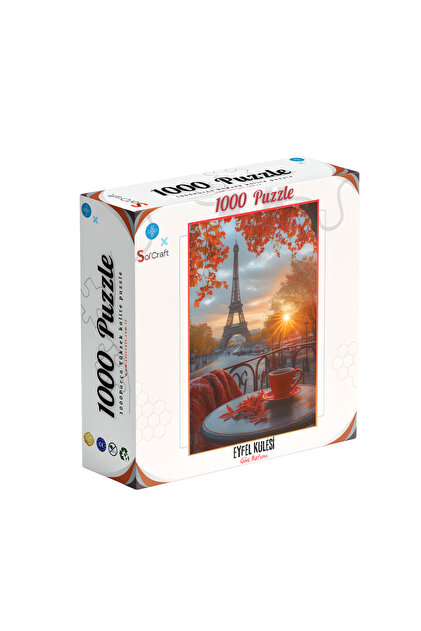 Soi Craft 1000 Parça Puzzle Eyfel Kulesi Paris - Fiyatı, Yorumları