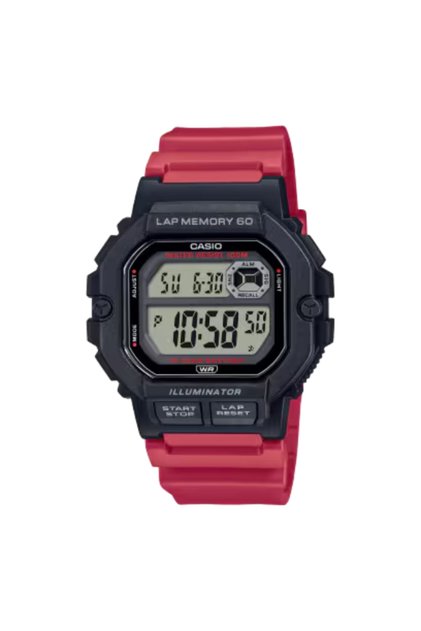 CASIO Men's Digital Grey Dial Watch - WS-1400H-4AVDF