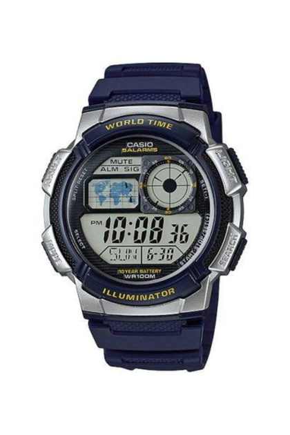 CASIO Men's Digital Grey Dial Watch - AE-1000W-2A