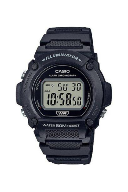 CASIO Men's Digital Grey Dial Watch - W-219H-1AVDF