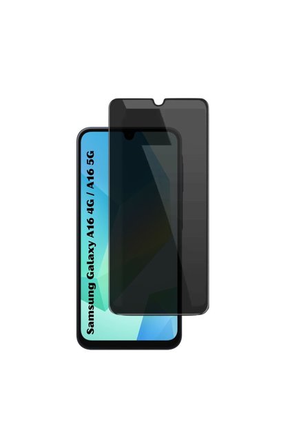 Folie de sticlă Privacy compatibilă cu Samsung Galaxy A16 4G / A16 5G - Full Glue