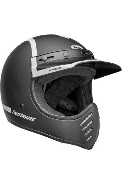Bell MOTO-3 FH OLD ROAD BLACK-WHITE MOTOSİKLET KASKI - Fiyatı