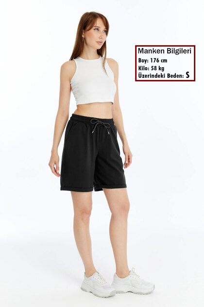 Women's Double Leg Oversize Comfortable Fit Shorts