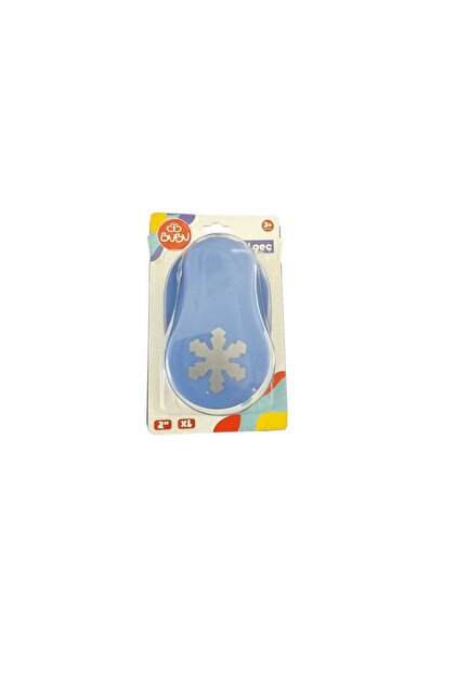 ORTA BOY XL ŞEKİLLİ DELGEÇ KAR TANESİ 2 inç ( 5.08 cm baskı çapı ) BU00025