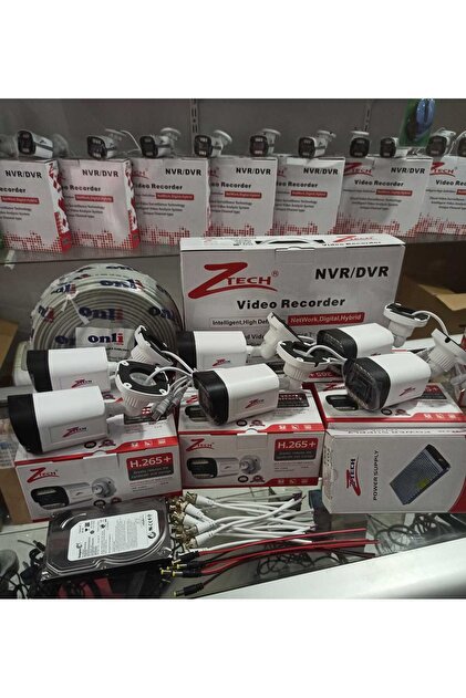 ZTECH 4 lü kamera seti full set 15 ledli - Fiyatı, Yorumları