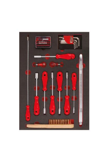 İzeltaş Pro8 206 Parça 8 Çekmeceli Dolu Takım Dolabı - Fiyatı