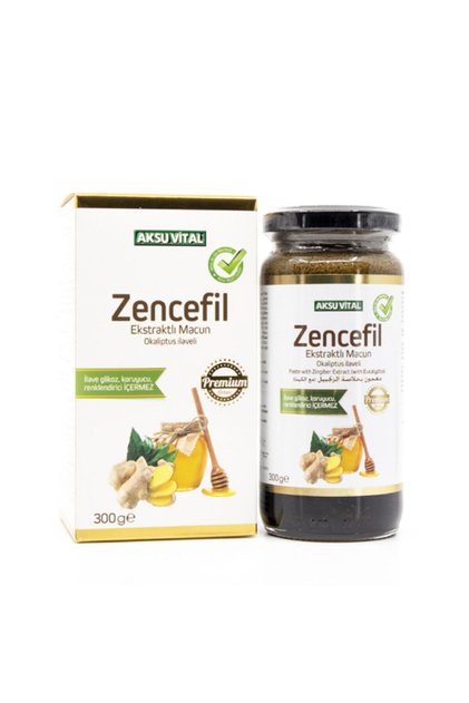 Zencefil Ekstraktlı Macun Okaliptus Ilaveli Ginger 300 Gr