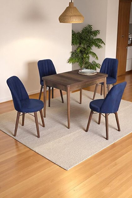 Kakts Avm 4 Kiilik Sabit Masa Sandalye Takm 70x110 Cm Mutfak Masas  Takm Yemek Masas Masa Takm - Fiyat, Yorumlar