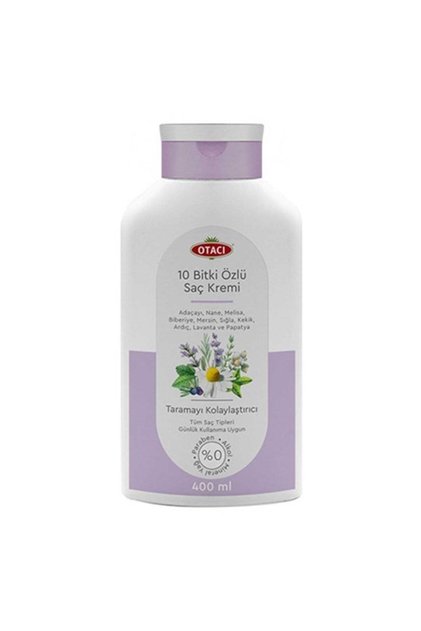 10 Bitkili Onarıcı Bitki Özlü Saç Kremi 400ml