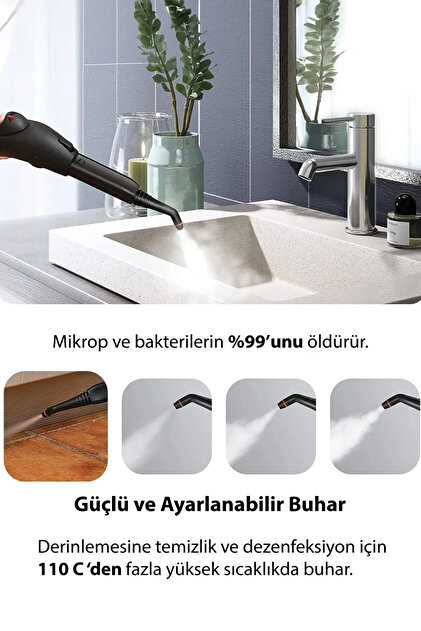 kochler WHL-618LB 2-in-1 Buharlı Temizlik Makinesi – El Tipi ve