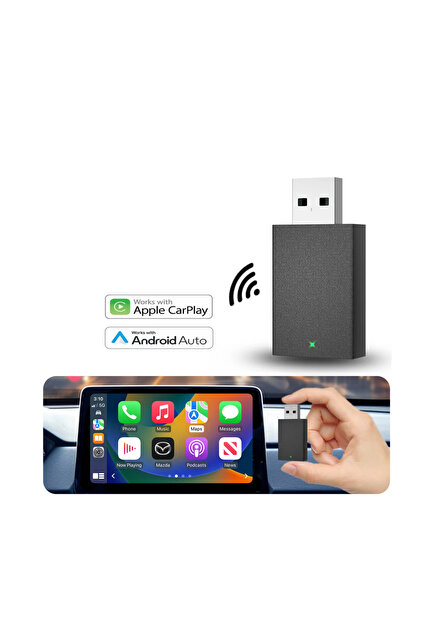MINI AI Kablosuz Carplay/androidauto Otomatik Bağlantı Cihazı