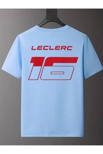 Leclerc Printed Jersey Special Design Cotton T-Shirt