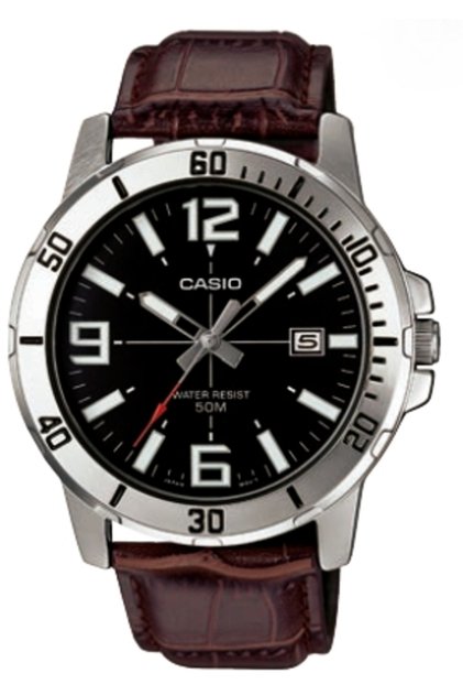 Men's Watch, Casio, Collection MTP-VD MTP-VD01L-1B