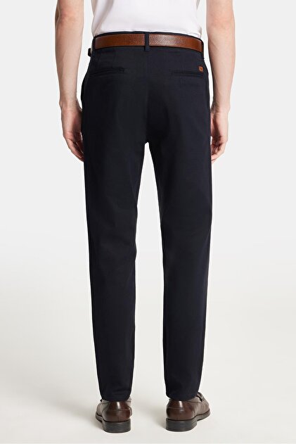 Tudors Erkek Slim Fit Chino Esnek Yandan Cepli Önü Fermuarlı
