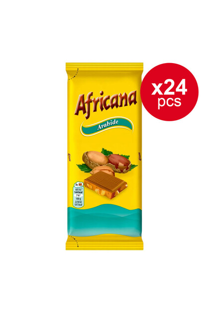 Αφρικανικά φιστίκια με σοκολάτα 80 g X24 τεμάχια