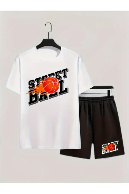 Children's T-Shirt and Pocket Shorts Set