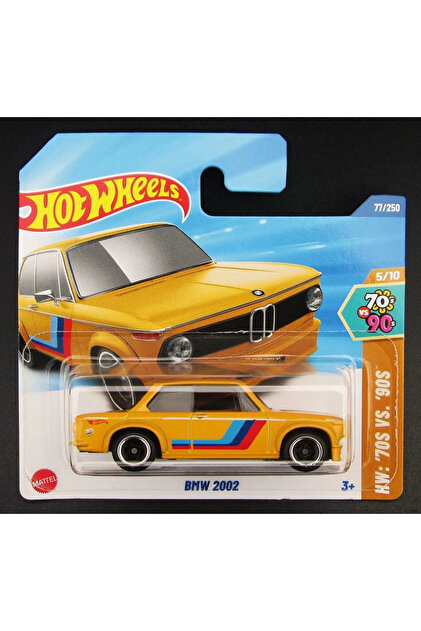 HOT WHEELS BMW 2002 Diecast Araba 77/250 HW 70s vs 90s Serisi