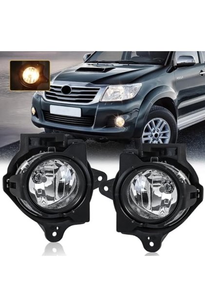 مصباح ضباب T0Y0TA Hilux 2014، مناسب لسيارات تويوتا، مقاوم للماء IP67، مصابيح هالوجين H16 12 فولت/28 واط، مقاوم للماء