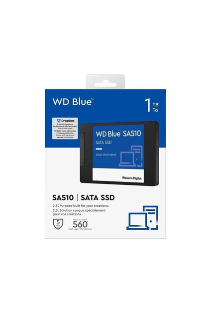 WD Blue SA510 1TB SATA SSD 2.5インチ 2024年 WD 1TB BLUE SA510 SATA3 560/520 WDS100T3B0A 2.5
