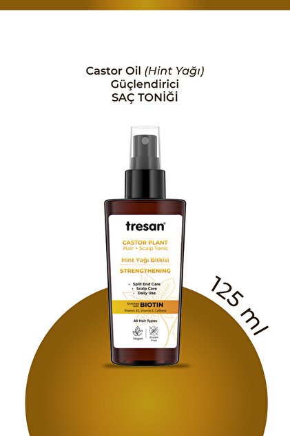 Tresan Hint Yağı & Multivitamin Güçlendirici Kompleks Saç Toniği