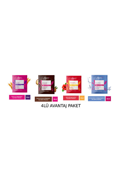 Urban Care 4'lü Saç Maskesi Seti 4x50 ml - Fiyatı, Yorumları