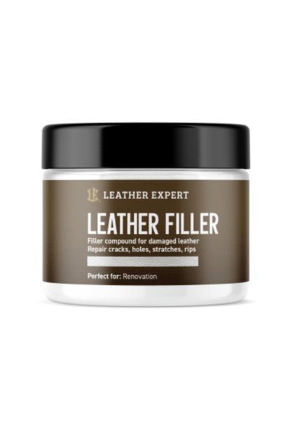Chit de reparare a suprafețelor din piele LEATHER EXPERT Chit de piele alb 50ml