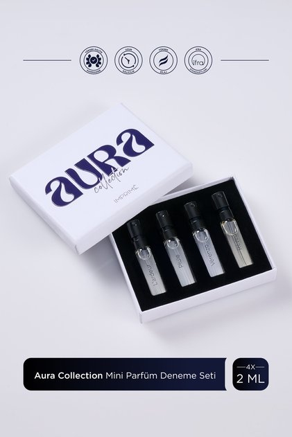 Aura Collection Mini Parfüm Deneme Seti 4x2ml