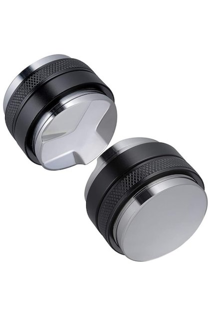Tamper dublu cafea, BOMSTOM, 58mm, negru