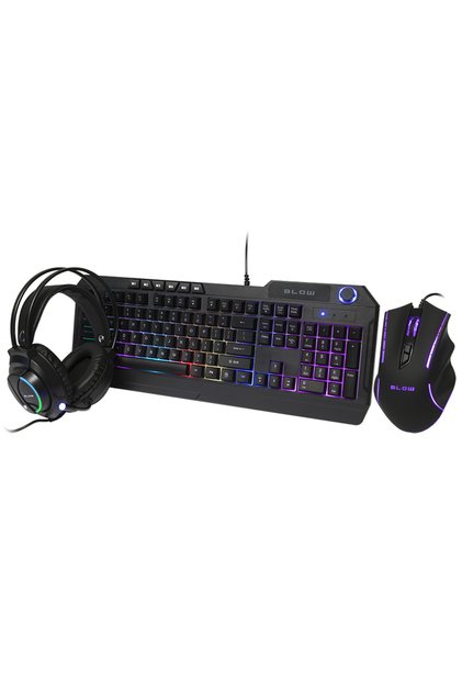 Set gaming Blow Adrenaline Cybergod, negru