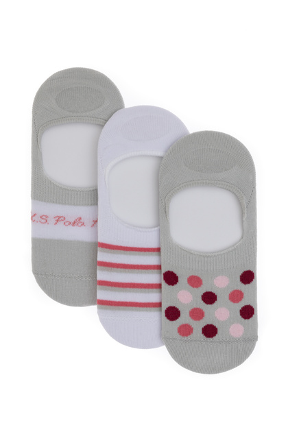Women's 3-Pack Ballerina Socks 50311369-Vr086