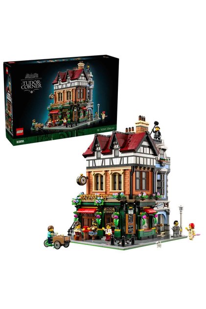 Icons Tudor Köşesi 10350 - Yetişkinler için Dekoratif Model Yapım Seti (3266 Parça)