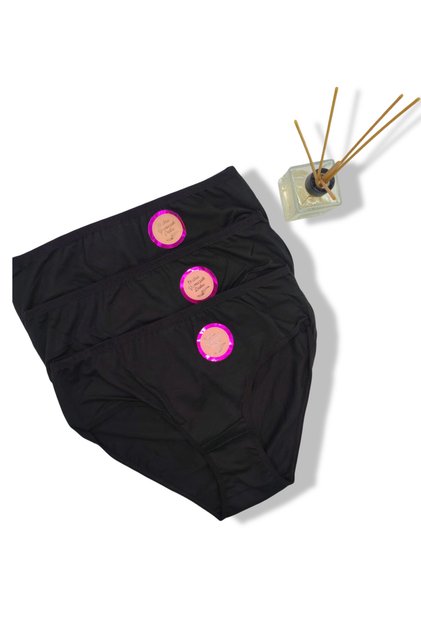 100% Cotton Women's Reported Tie 3-Piece High Waist Bato