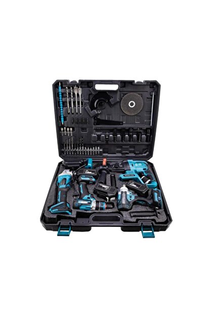 BRANZEG 36V 5li Beşli Sarjlı Matkap Seti Somun Sıkma Hilti Darbeli
