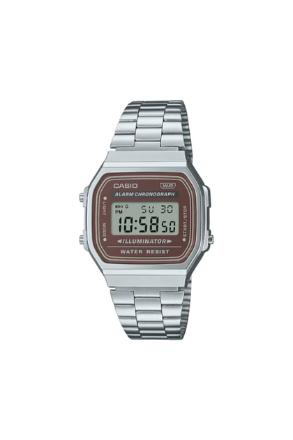 CASIO Unisex DIGITAL Grey Dial Watch - A168WA-5AYDF