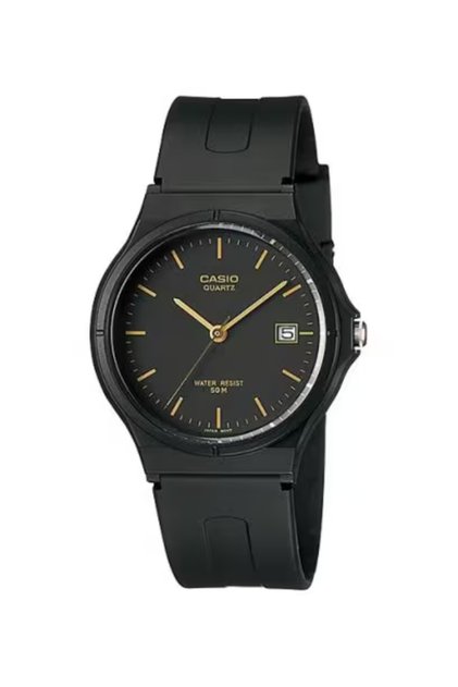 CASIO Men's Analog Black Dial Watch - MW-59-1E