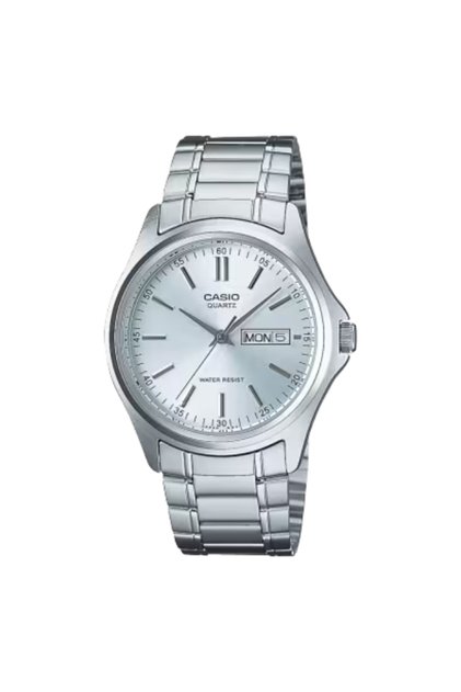 CASIO Men's Analog White Dial Watch - MTP-1239D-7A