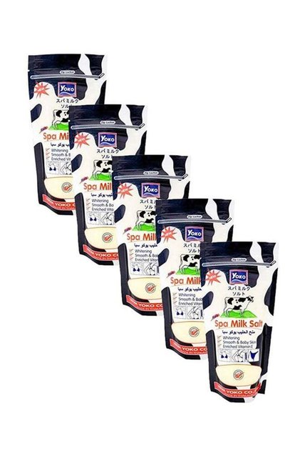Pack of 5 Spa Milk Salt 5 X 300grams
