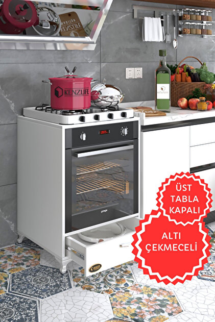 Kenzlife Ankastre Modülü Kabini Azot Byz Fırın Ocak Dolabı