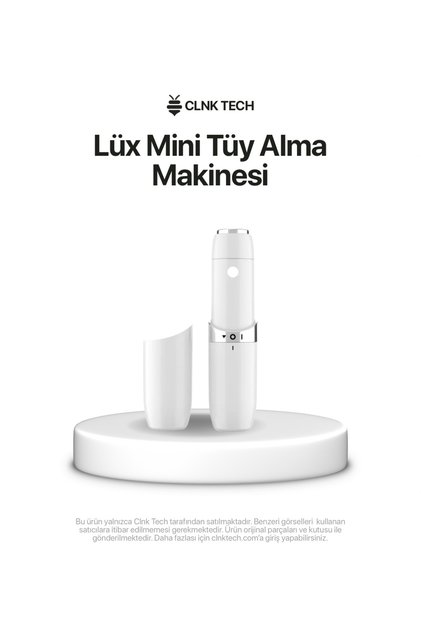 Lüx Mini Tüy Alma Makinesi Pil Ve Temizleme Fırçası, Seyahat Boy, Kablosuz Kullanım