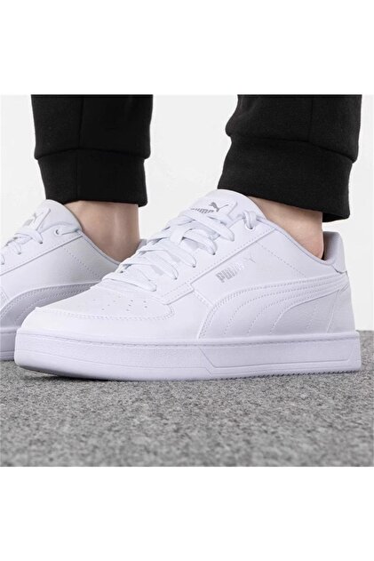 Puma Caven Beyaz Erkek Sneaker Günlük Spor Ayakkabı